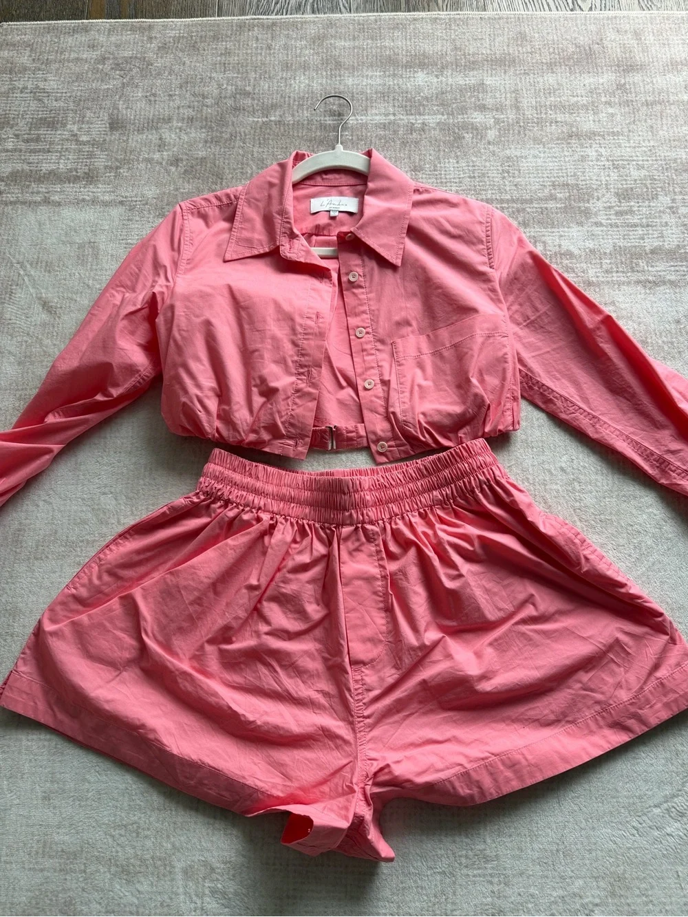 L’académie button up + shorts